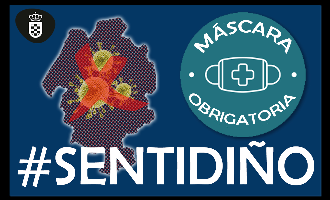 SENTIDIÑO, MÁSCARA OBRIGATORIA